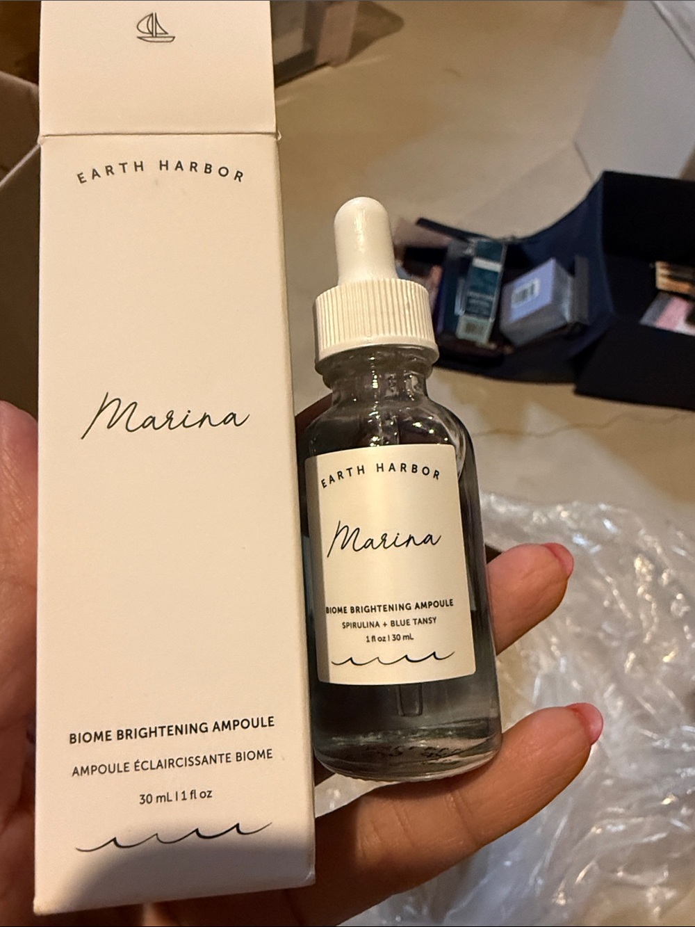 Earth Harbor Marina Biome Brightening Ampoule Serum - Clear